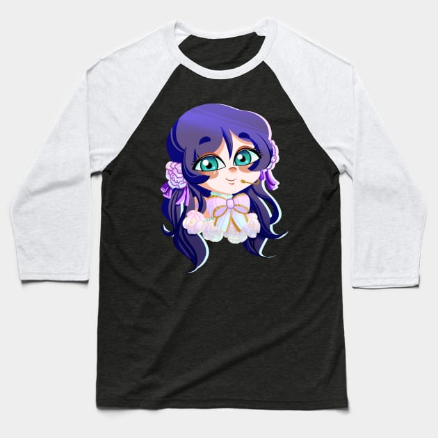 White Day Nozomi Baseball T-Shirt by scribblekisses